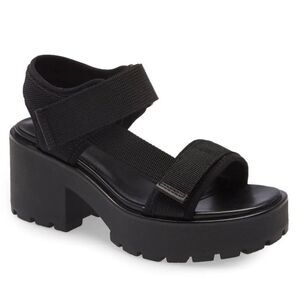 Vagabond platform Dionne sandals fabric straps size 40 / US 10